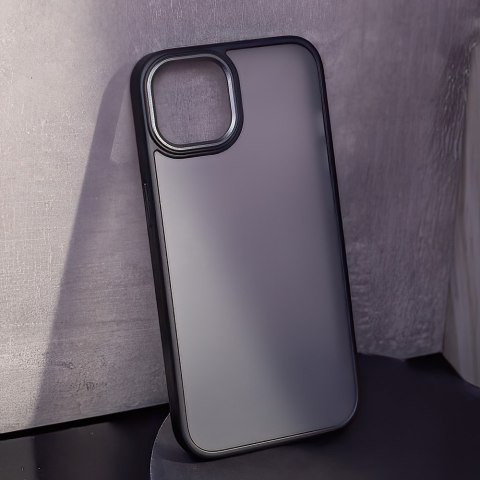 Nakładka Satin Matt do iPhone 15 Plus 6,7" czarna Nakładka Satin Matt do iPhone 15 Plus 6,7" czarna