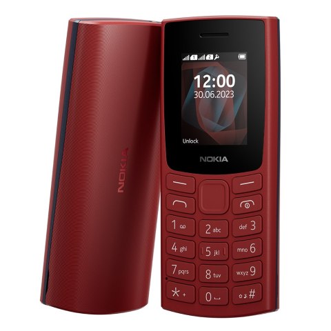 Telefon Nokia 105 2023 Dual Sim czerwony Telefon Nokia 105 2023 Dual Sim czerwony