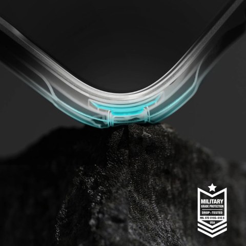 Etui Ringke Fusion X na Nothing Phone 3A Pro - czarne