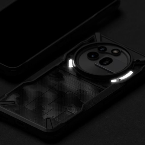 Etui Ringke Fusion X na Nothing Phone 3A Pro - przeezroczysto-szare