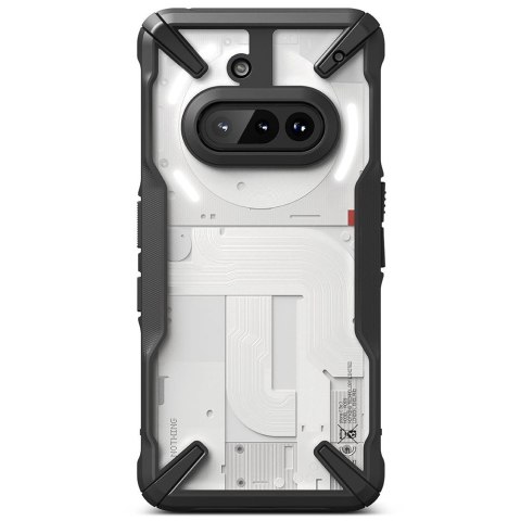 Etui Ringke Fusion X na Nothing Phone 3A - czarne