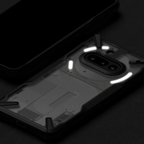 Etui Ringke Fusion X na Nothing Phone 3A - czarne