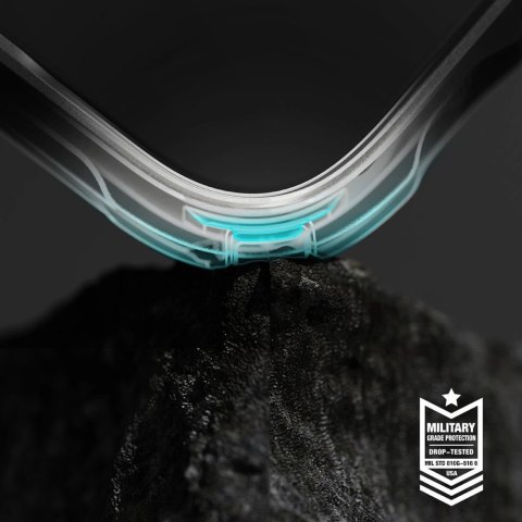 Etui Ringke Fusion X na Nothing Phone 3A - czarne