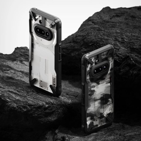 Etui Ringke Fusion X na Nothing Phone 3A - czarne