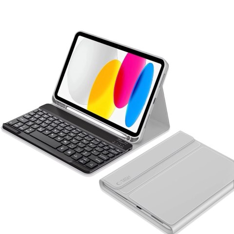 Etui Tech-Protect SC Pen + Keyboard na iPad 10.9" 2022 (10 gen.) / 11" 2025 (11 gen.) - szare