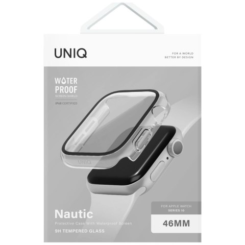 Etui UNIQ Nautic na Apple Watch 46 mm - przezroczyste