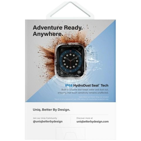 Etui UNIQ Nautic na Apple Watch 46 mm - przezroczyste