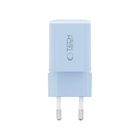Ładowarka sieciowa Tech-Protect NCM33W 2-porty PD33W/QC3.0 - niebieska