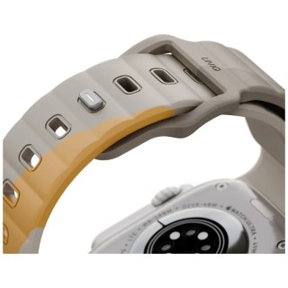 Pasek UNIQ Stride De Rubber na Apple Watch 44 / 45 / 46 / 49 mm - beżowy