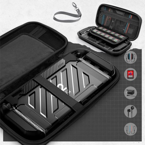 Etui Supcase Carrying Plus na Nintendo Switch 2 - czarne