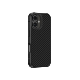 Etui pancerne AMAZINGTHING Titan Max Case z włóknami aramidowymi 1500D do iPhone 16 Plus - czarne
