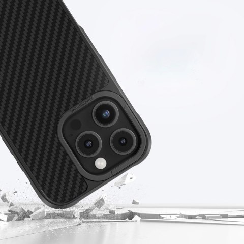 Etui pancerne AMAZINGTHING Titan Max Case z włóknami aramidowymi 1500D do iPhone 16 Pro Max - czarne