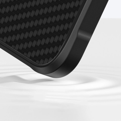 Etui pancerne AMAZINGTHING Titan Max Case z włóknami aramidowymi 1500D do iPhone 16 Pro - czarne