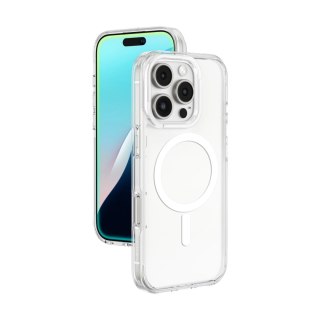 Etui silikonowe AMAZINGTHING Minimal Mag Case z pierścieniem magnetycznym do iPhone 16 Pro - przezroczyste