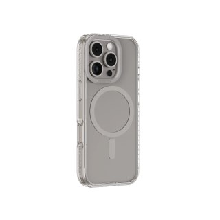 Etui silikonowe AMAZINGTHING Titan Pro Mag Case z pierścieniem magnetycznym do iPhone 16 Pro Max - szare