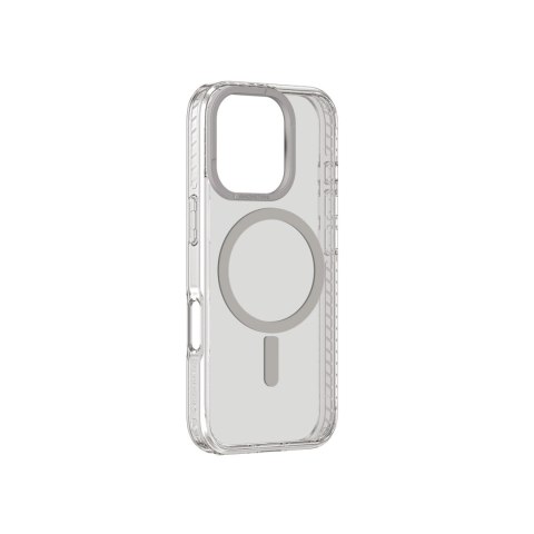 Etui silikonowe AMAZINGTHING Titan Pro Mag Case z pierścieniem magnetycznym do iPhone 16 Pro Max - szare