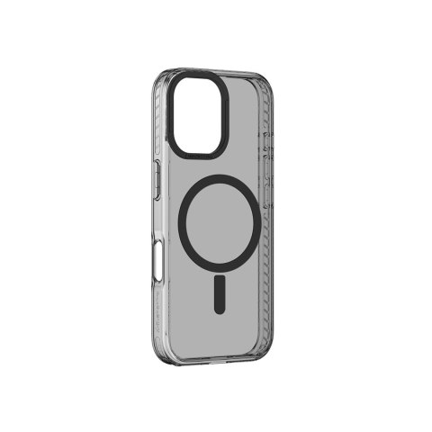Etui silikonowe AMAZINGTHING Titan Pro Mag Case z pierścieniem magnetycznym do iPhone 16 - czarne
