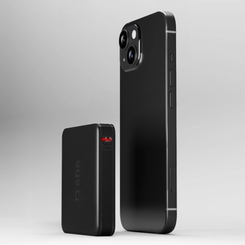 Powerbank SBS NanoTube 5000 mAh High-Density - czarny