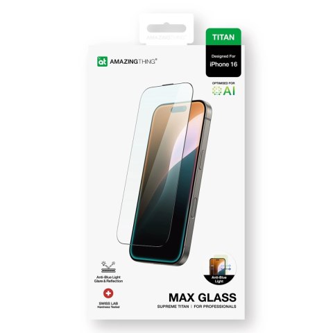 Szkło hartowane AMAZINGTHING Titan Max Tempered Glass do iPhone 16