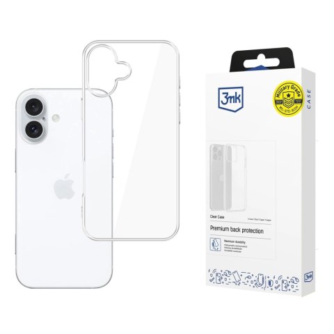 Etui 3mk Clear Case na Apple iPhone 17 - przezroczyste