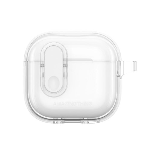 Etui AMAZINGTHING Minimal Case do AirPods 4 - przezroczyste