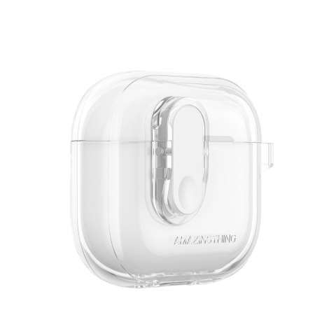 Etui AMAZINGTHING Minimal Case do AirPods 4 - przezroczyste