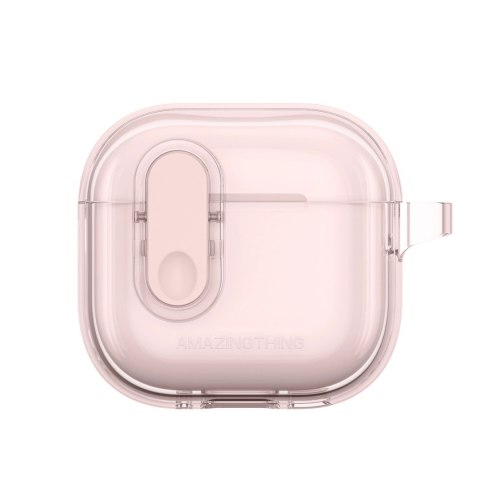 Etui AMAZINGTHING Minimal Case do AirPods 4 - różowe