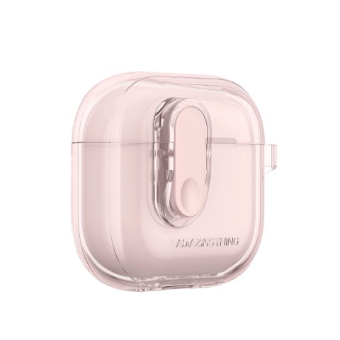 Etui AMAZINGTHING Minimal Case do AirPods 4 - różowe