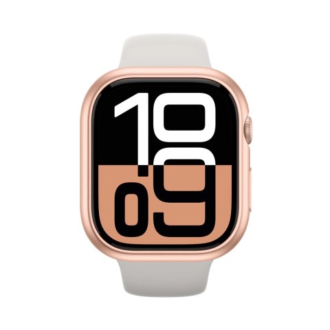 Etui AMAZINGTHING Minimal Case do Apple Watch 46mm - różowe złoto