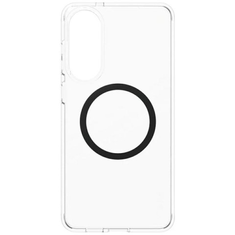 Etui CARE by PanzerGlass Flagship Urban Combat Black QI na Samsung Galaxy S25 Edge - przezroczyste