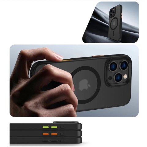 Etui Etui Tech-Protect MagMat Magsafe 3-set na iPhone 16 Pro Max - czarny mat