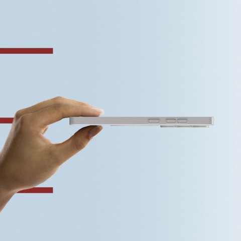 Etui silikonowe AMAZINGTHING Minimal Air Case z pierścieniem magnetycznym do Samsung Galaxy S25 Ultra - szare