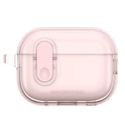 Etui silikonowe AMAZINGTHING Minimal Case do AirPods Pro 2 - różowe