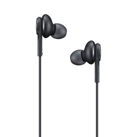 Słuchawki przewodowe Samsung EO-IC100BBE USB-C Stereo Hi-Fi (OOB Bulk - opakowanie zastępcze) - czarne