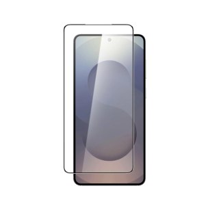 Szkło hartowane AMAZINGTHING Radix Full Glass z czarną ramką do Samsung S25 Edge