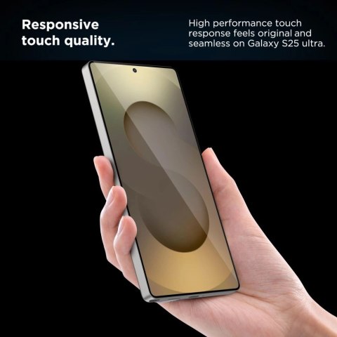 Szkło hartowane Tech-Protect Quick Set+ na Samsung Galaxy S25 Ultra - przezroczyste
