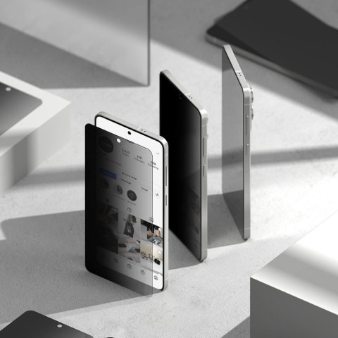 Szkło prywatyzujące Ringke Easy Slide 2-pack na Samsung Galaxy S25 Edge