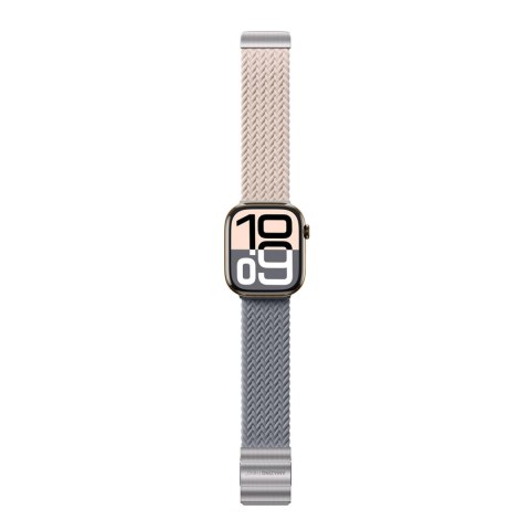 Zestaw 2 pasków AMAZINGTHING Blend Band do Apple Watch 42mm - różowo-szary / różowy