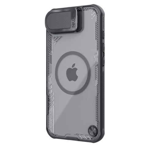 Etui Nillkin Iceblade Prop Magnetic z osłoną obiektywu i podstawką na iPhone 16e - czarne