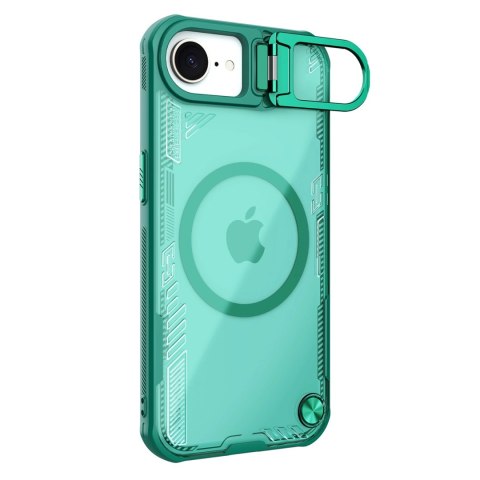 Etui Nillkin Iceblade Prop Magnetic z podstawką na iPhone 16e - zielone