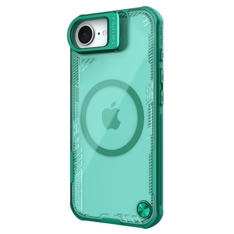 Etui Nillkin Iceblade Prop Magnetic z podstawką na iPhone 16e - zielone