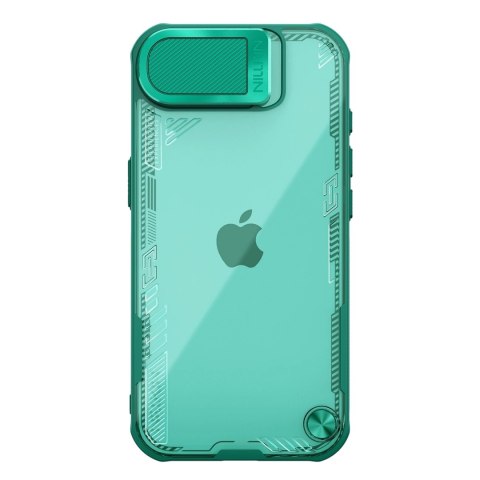 Etui Nillkin Iceblade Prop z osłoną obiektywu i podstawką na iPhone 16e - zielone