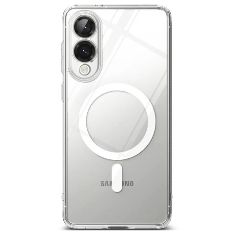 Etui Ringke Fusion Magnetic MagSafe na Samsung Galaxy S25 Edge - przezroczyste
