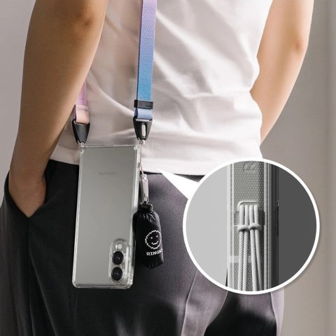 Etui Ringke Fusion na Samsung Galaxy S25 Edge - przezroczyste