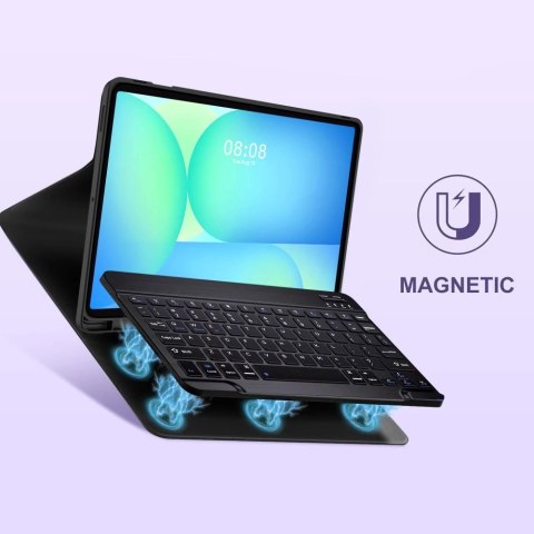 Etui Tech-Protect SC Pen + Keyboard na Samsung Galaxy Tab S10 FE+ 13.1 X620 / X626B - czarne