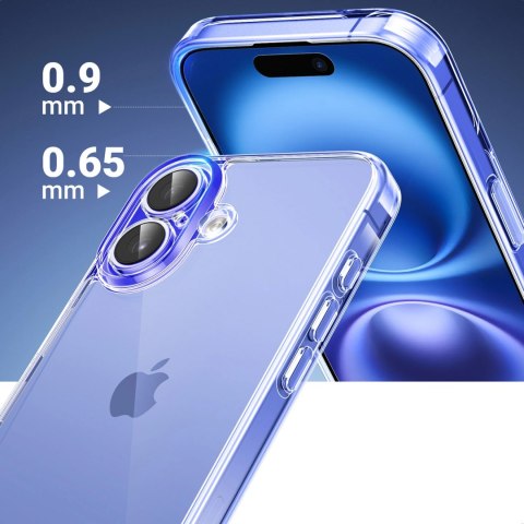 Etui Ugreen Classy Clear Protective Case na iPhone 16 Plus - przezroczyste