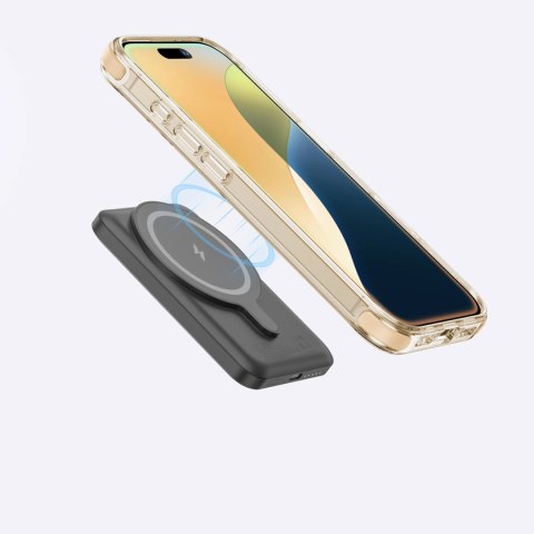 Etui silikonowe AMAZINGTHING Omni Mag Case do iPhone 16 Pro - różowe złoto