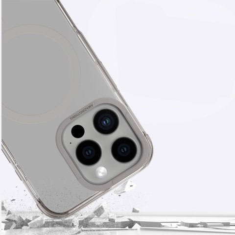 Etui silikonowe AMAZINGTHING Omni Mag Case do iPhone 16 Pro - szare