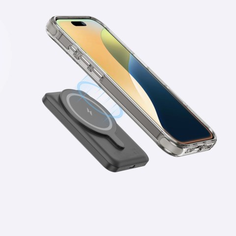 Etui silikonowe AMAZINGTHING Omni Mag Case do iPhone 16 Pro - szare