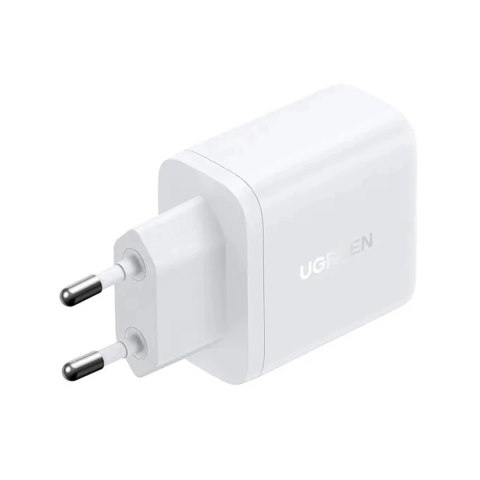Ładowarka sieciowa Ugreen X227 20W GaN 1x USB-A 1x USB-C - biała